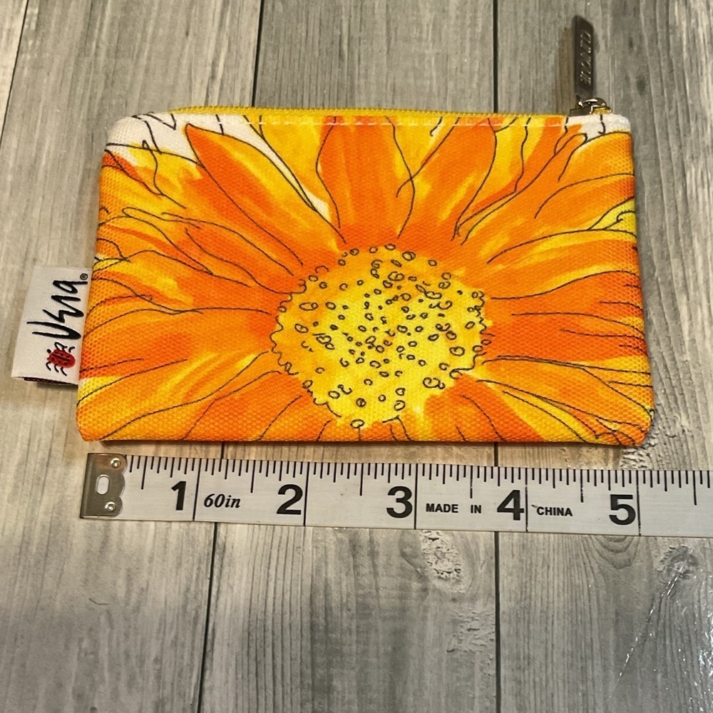 Vera Sunflower cosmetic bag Clinique Sunflower Pouch - Picture 6 of 7